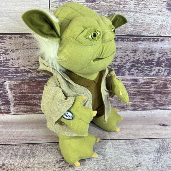 Star Wars Yoda Plush 12” Talking Master Lucas Films Multiple Sayings - WORKING - Picture 6 of 14